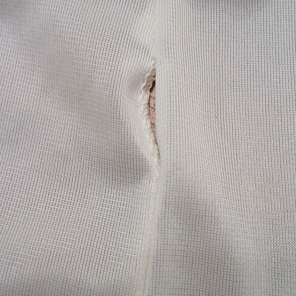 Vintage ivory long  nightgown  Sz L - Picture 8 of 8